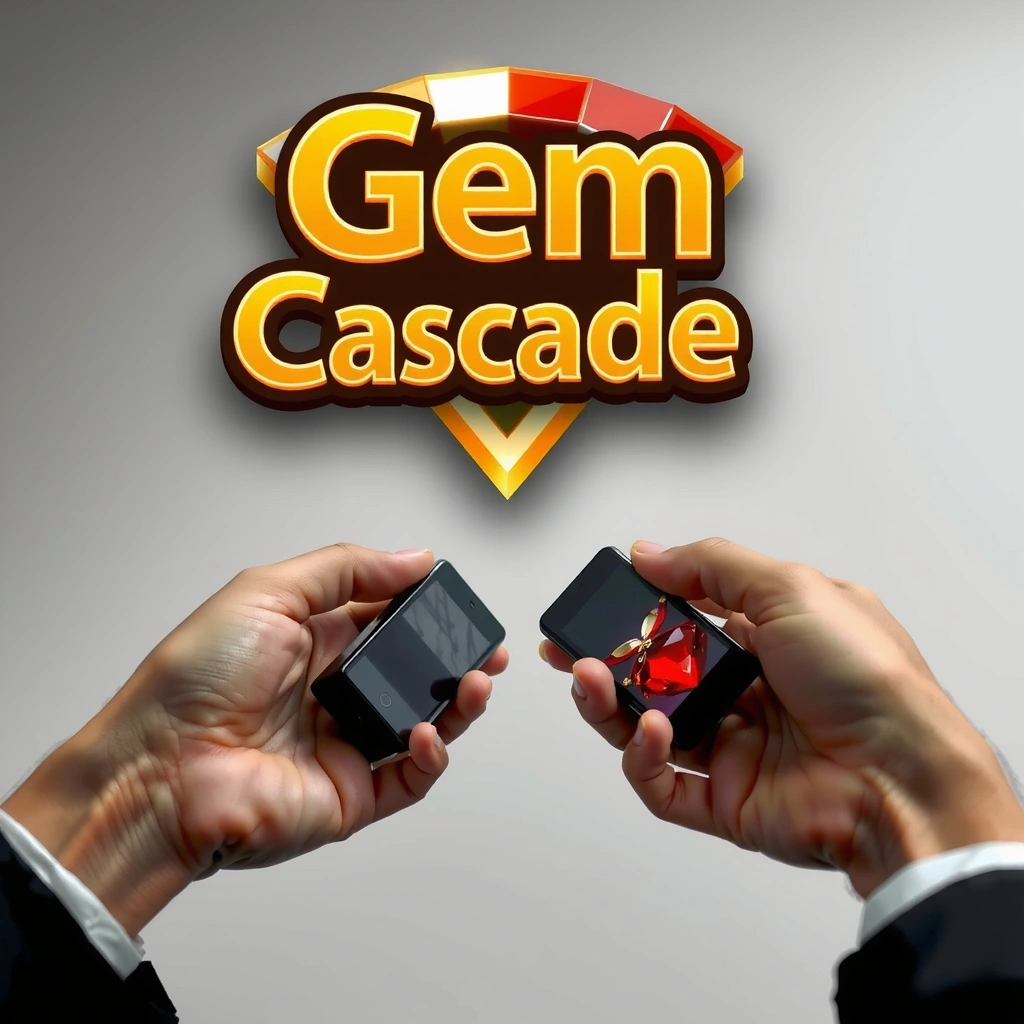 Gem Cascade match-3 game